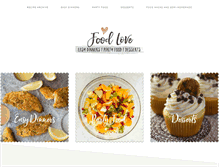 Tablet Screenshot of foodlove.com